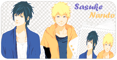 Naruto & Sasuke.